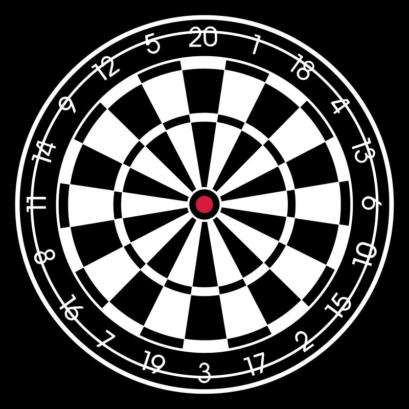 Jeu de fléchettes Darts flèche