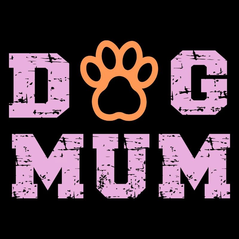 DOG MUM pink pink
