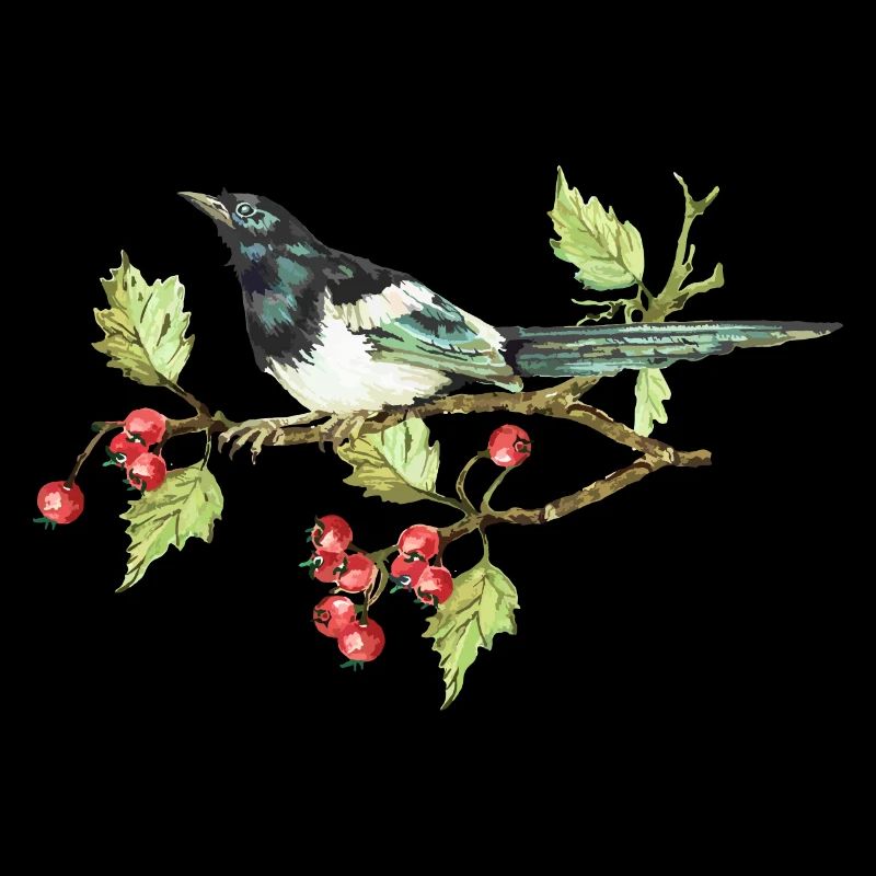 Bunter Vogel