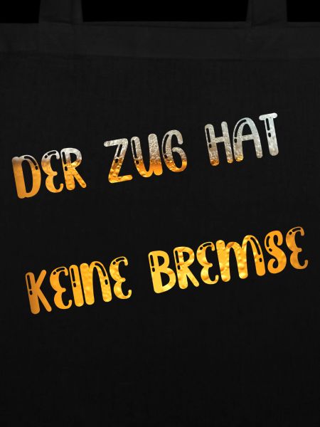 Der Zug hat keine Bremse