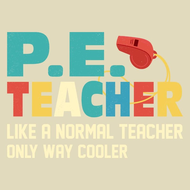 Professeur d’éducation physique comme un enseignant normal Éducation physique