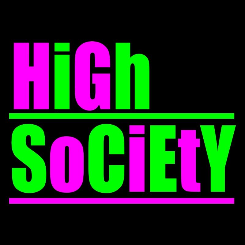 High Society Rave Techno Design