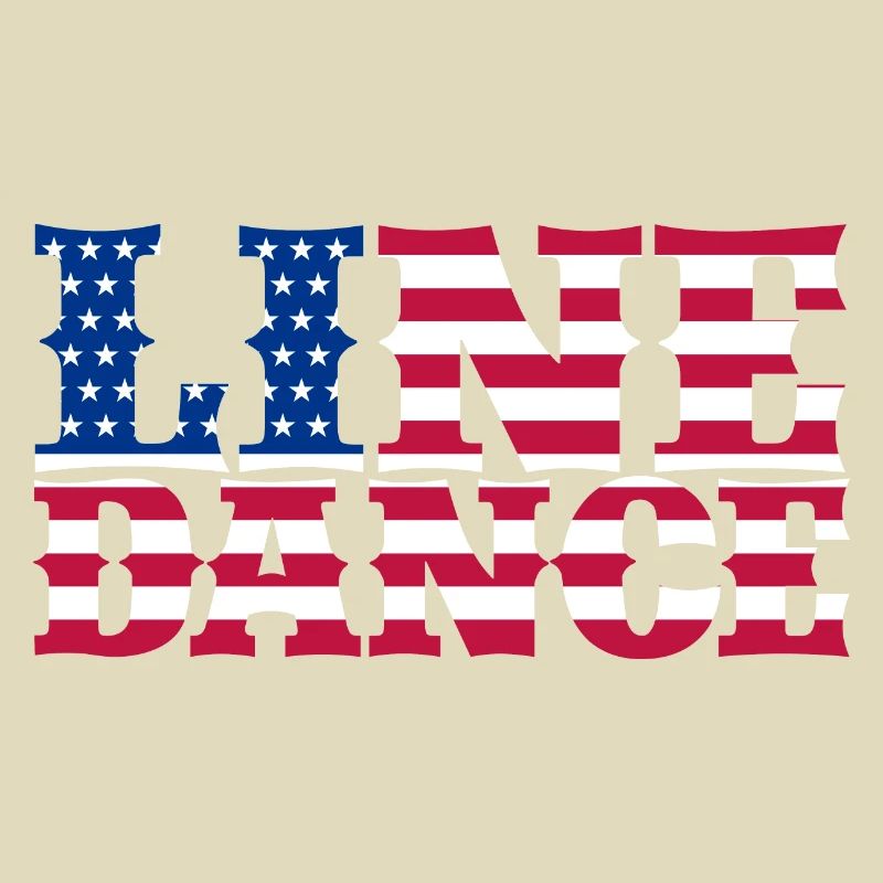 Linedance US Flagge