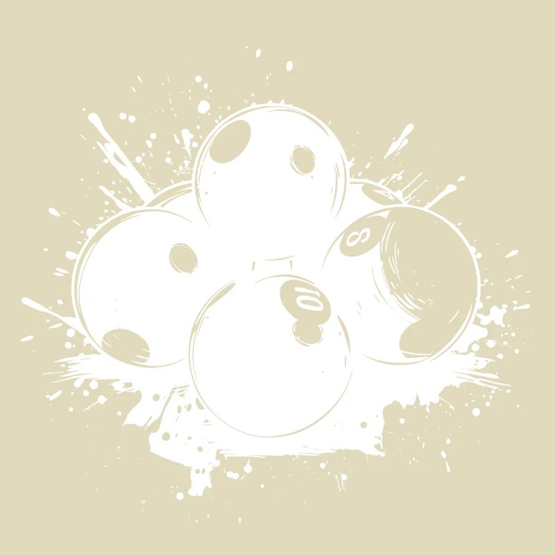 Boules de billard Graffiti