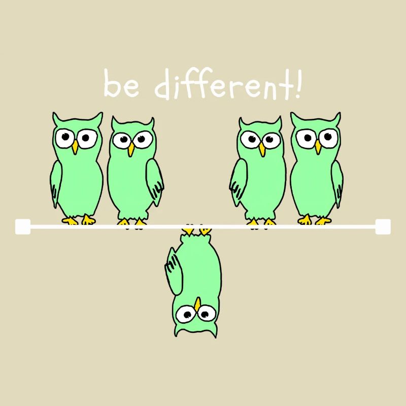 be different white