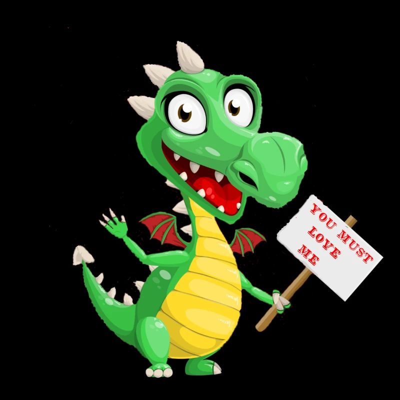 Gute Laune Drache