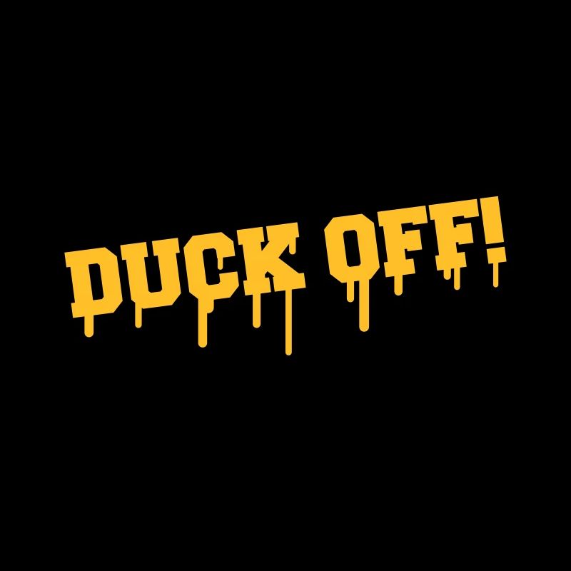 Duck Off Graffiti