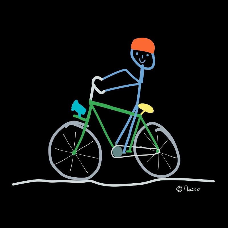 Figurine de vélo, mobilité durable