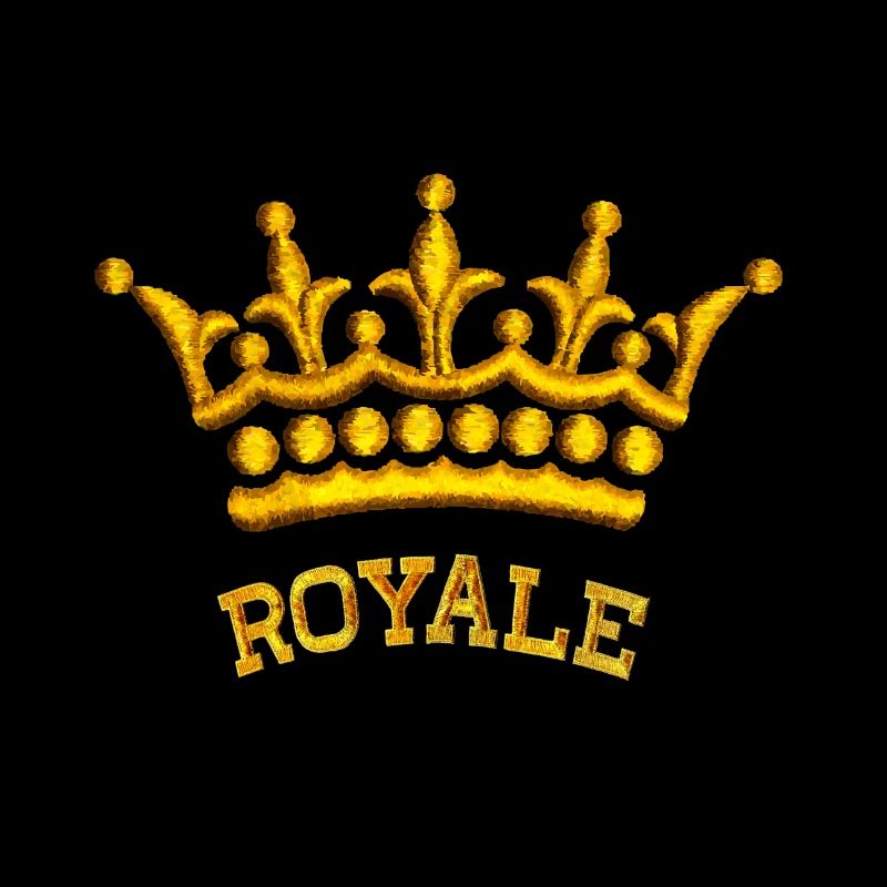 Bestickte Krone 2