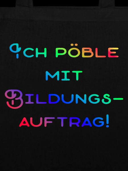 Pöbliger Bildungsauftrag