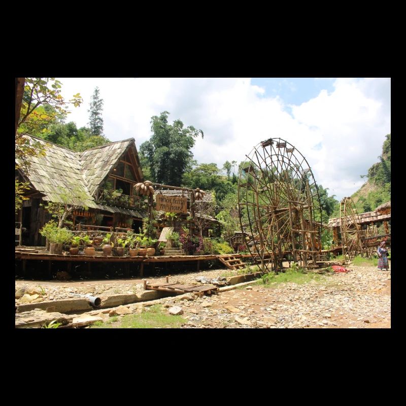 Dorf in Vietnam