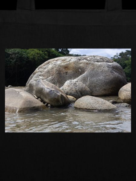 rock on the river
