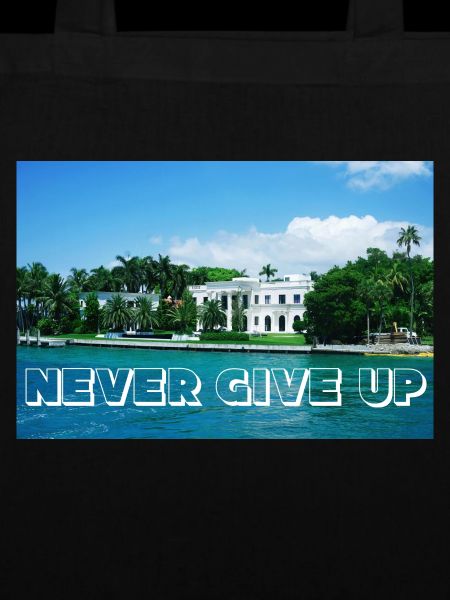 never give up