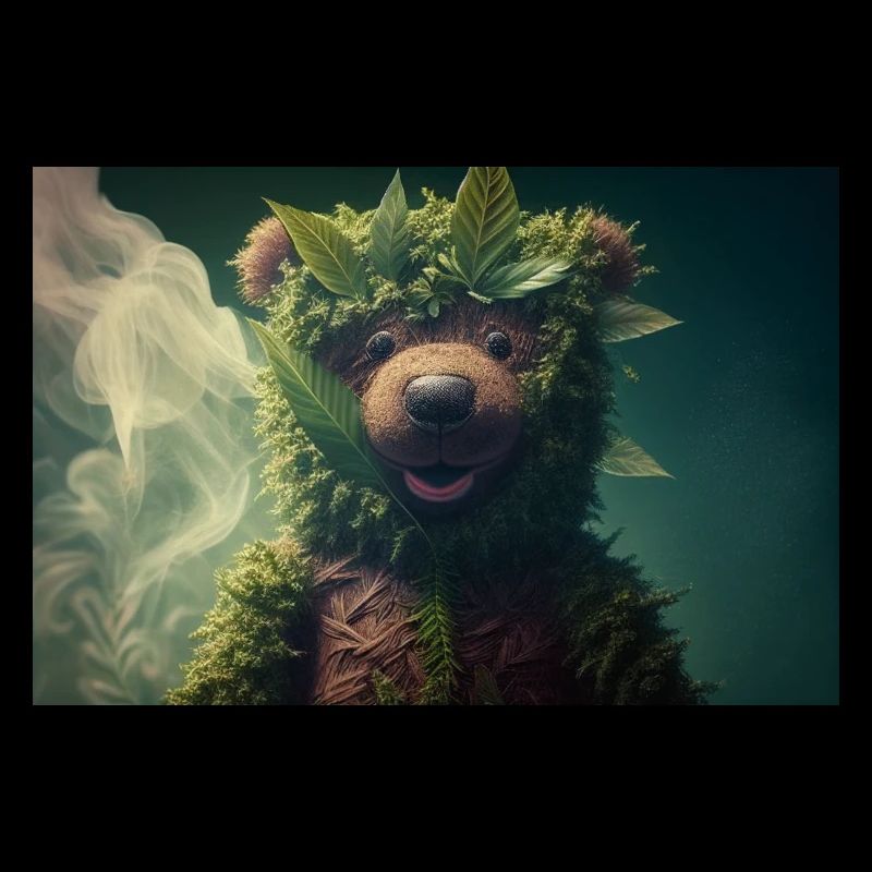 bear cannabis smoke weed