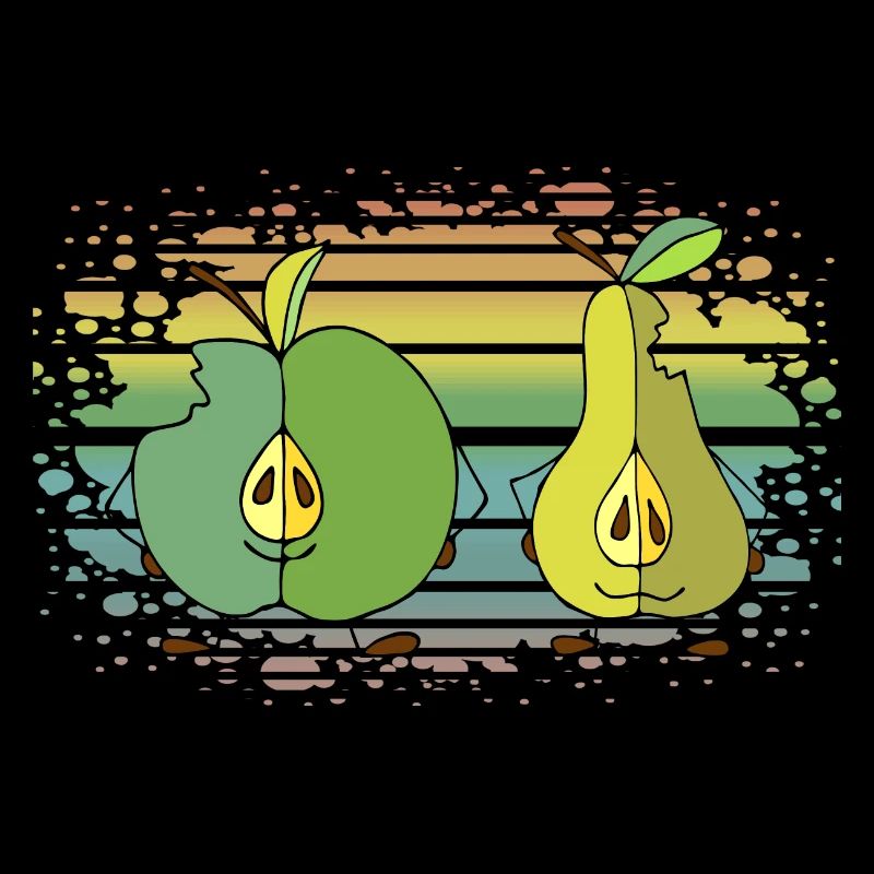 Apple and pear