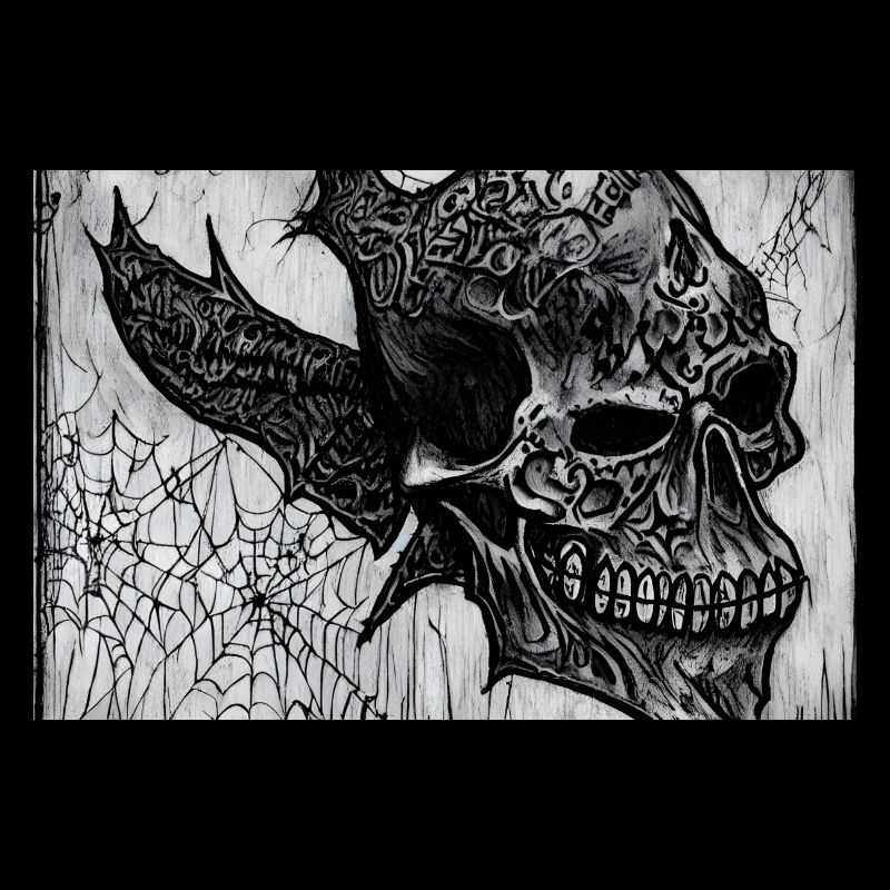 Halloween skull