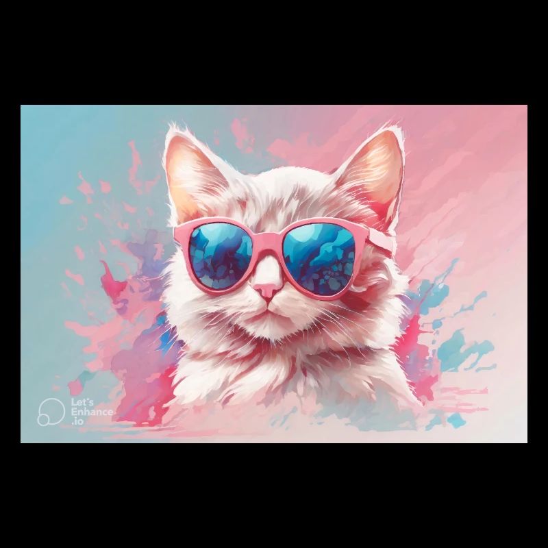 Rosa Katze