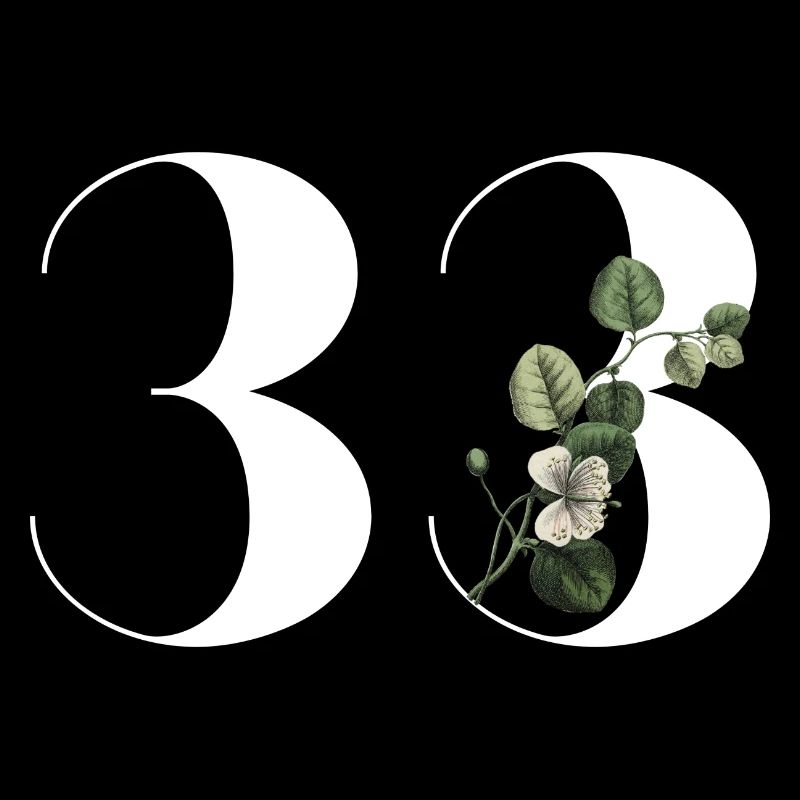 Nummer 33 Blumengrün - 33. Blumengeburtstag