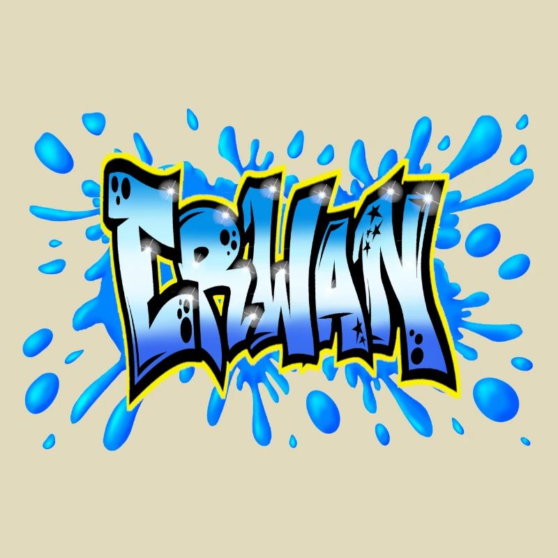 Erwan GRAFFITI NAME PRINT