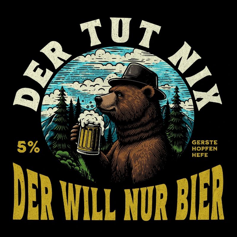 Der tut nix der will nur Bier Bär