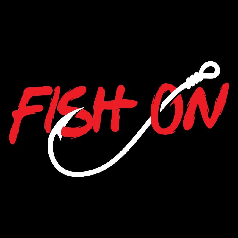 Poisson sur le pêcheur audacieux Phrase d’attrape