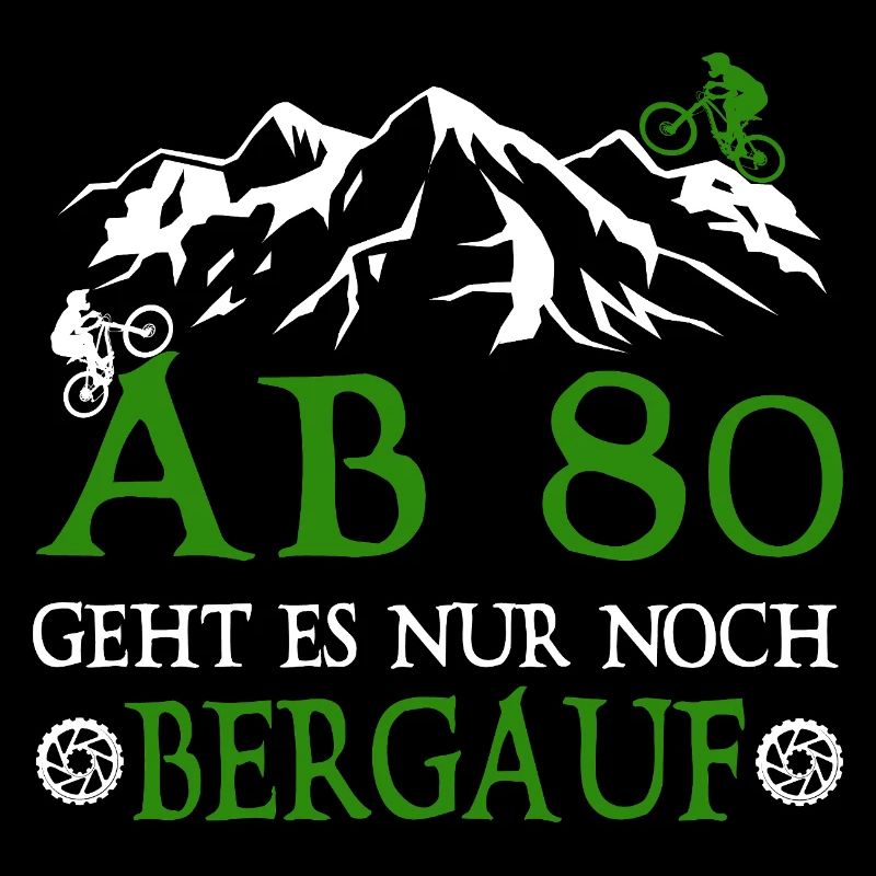 From 80 onwards, it's all uphill Bikers