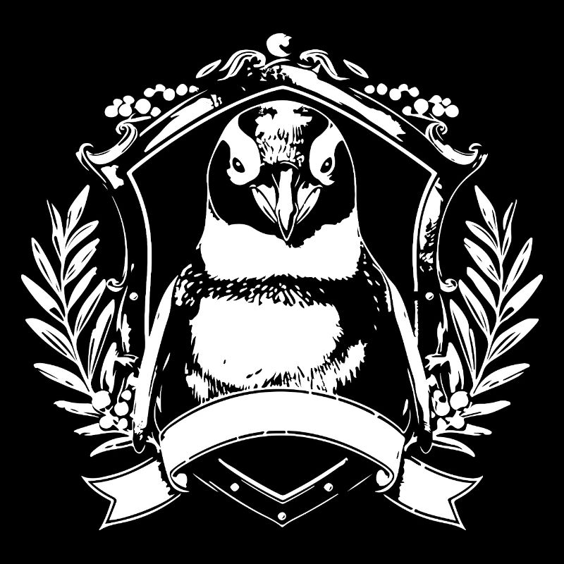 Pinguin Wappen Crest