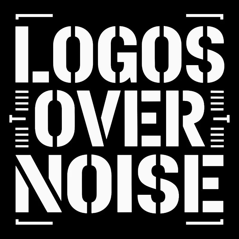 Designer de logos Logos Over Noise Designer de marque