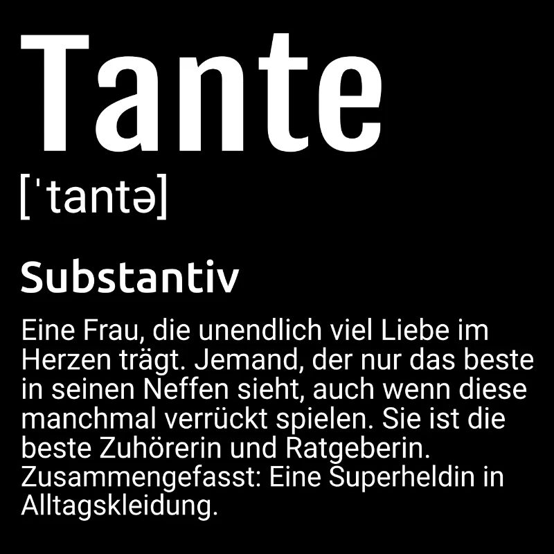 Tante Definition