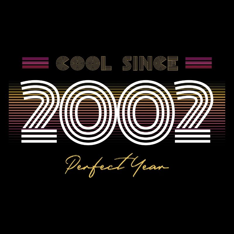 Geburtstag Cool seit 2002