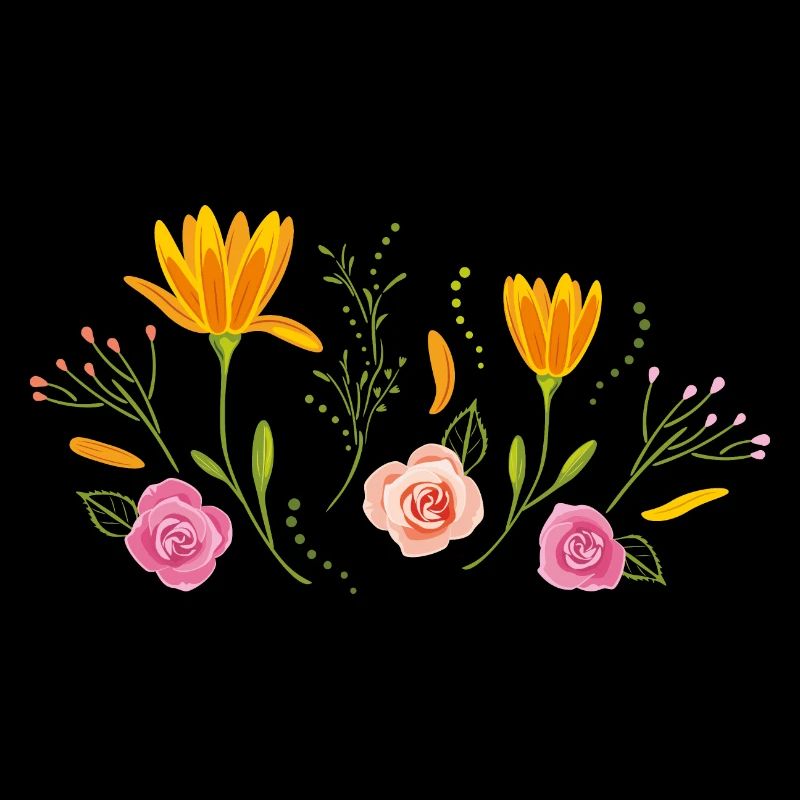 Blühende Blumen