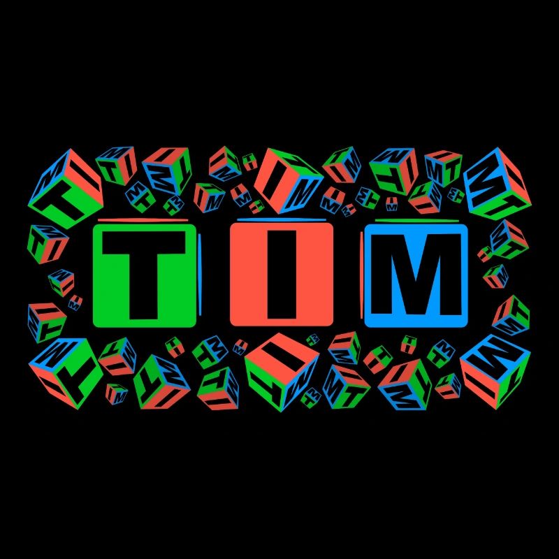 TIM colourful cubes