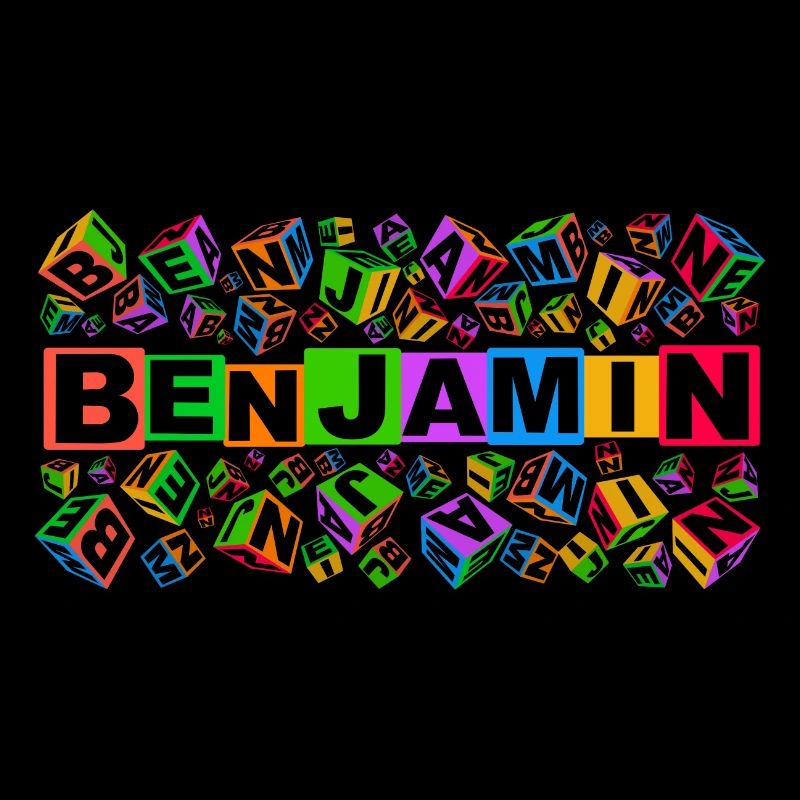 BENJAMIN colourful cubes