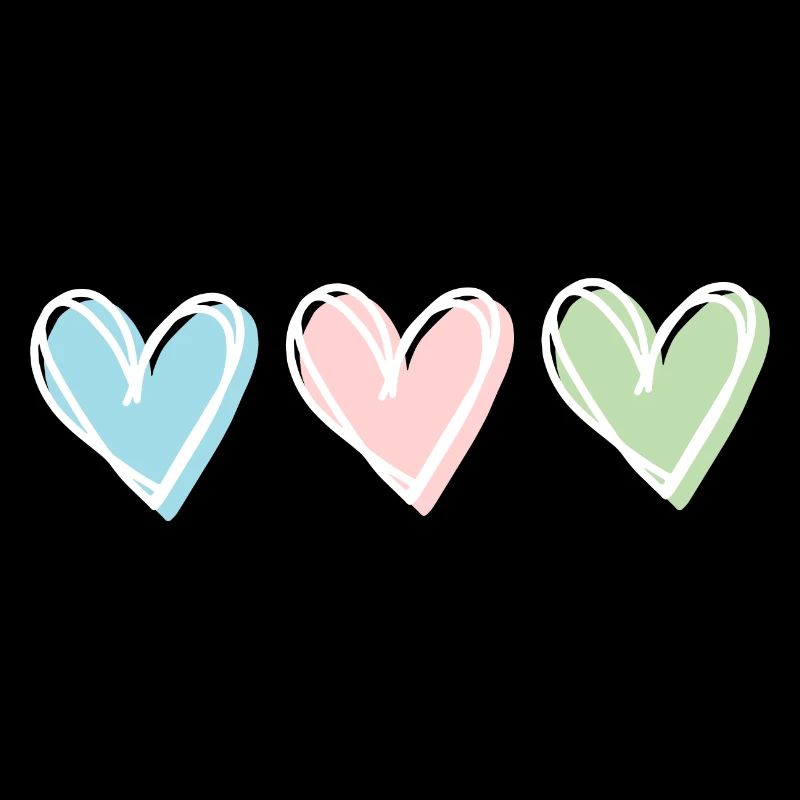 Heart Pastel