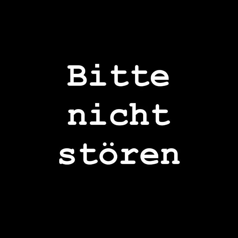 Bitte nicht stören