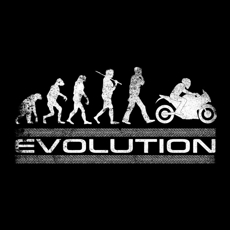 Evolution motorcycle bikers funny motorbike motorcycle