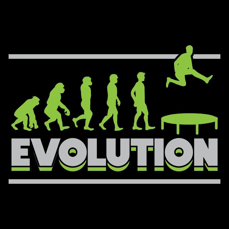 Evolution Trampoline Trampoline Trampoline Jumping