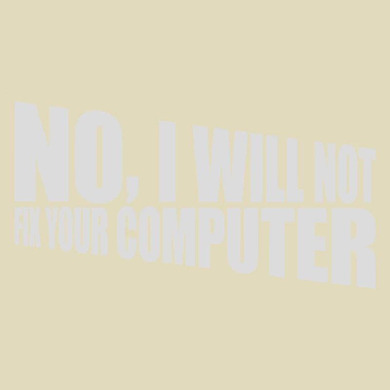 not fix your computer