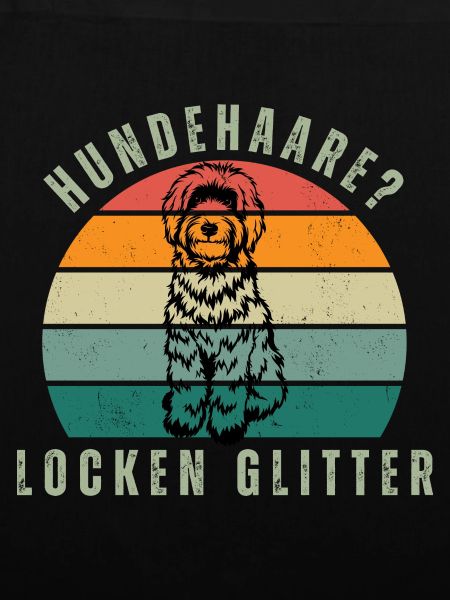 Locken Glitter Retro Sunset