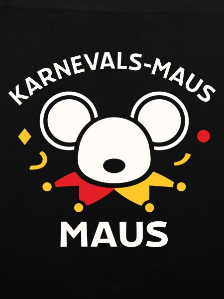 Karnevalsmaus Süßes Faschings-Motiv Geschenk