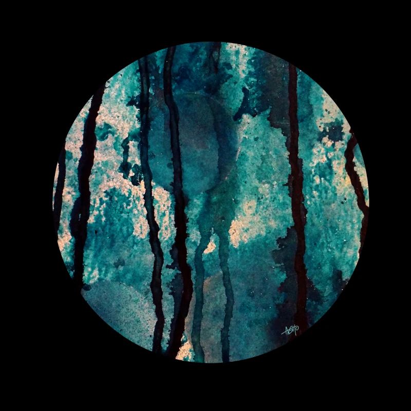 Blue Spheres and Tears I