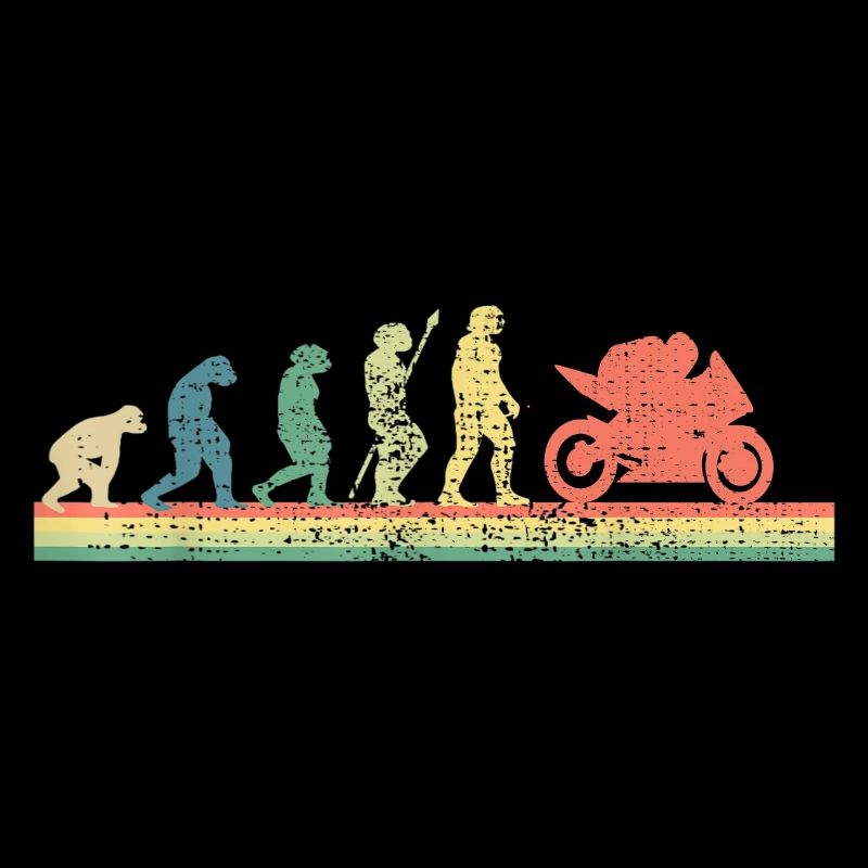 Evolution Motorrad Geschenk