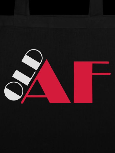 old AF Text Logo