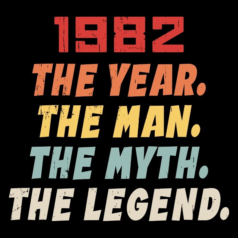 1982 Geburtstagsgeschenk, The Legends Born 1982