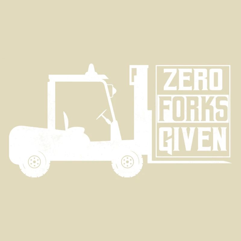 Zero Forks Given Forklift Forklifter Operator