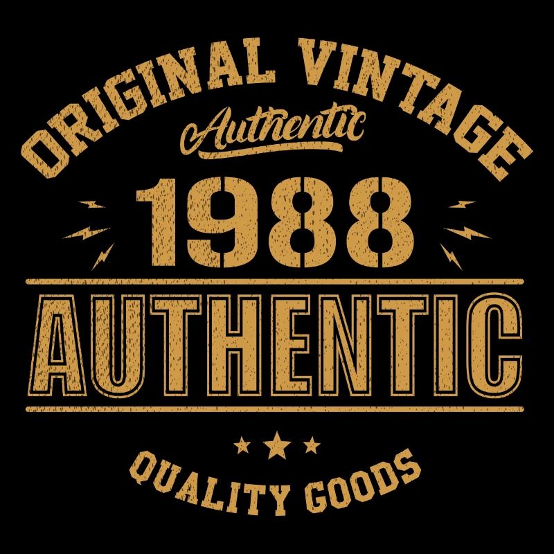 Authentisches 1988 Original 1988 Geburtstagsgeschenk