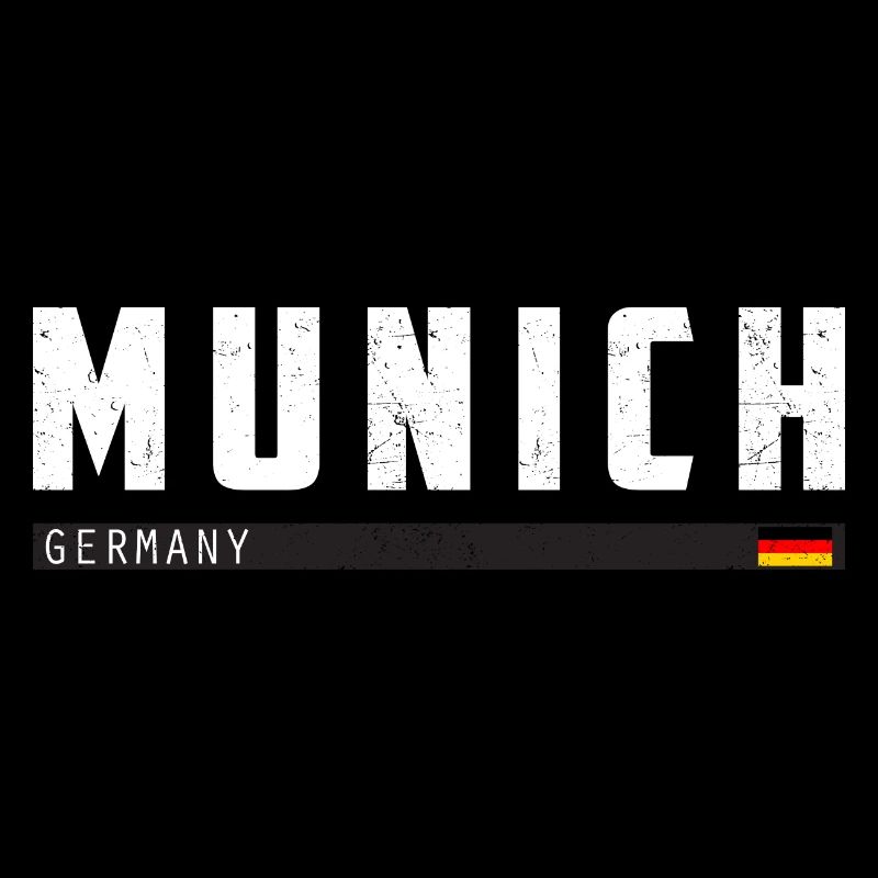 Munich Germany Vintage Retro