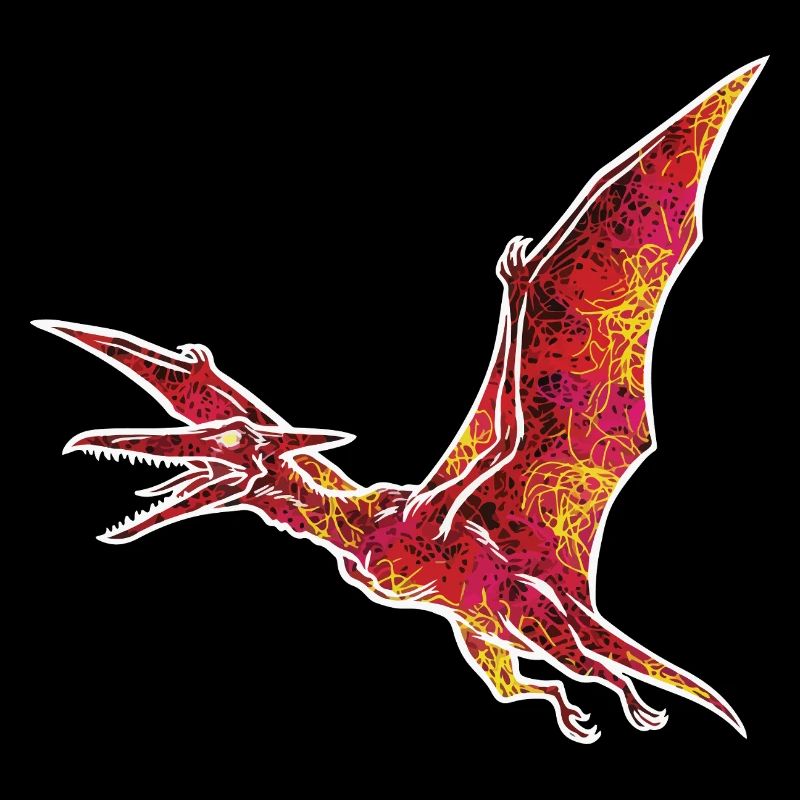 Ptérodactyle Électrique Dinosaure Volant