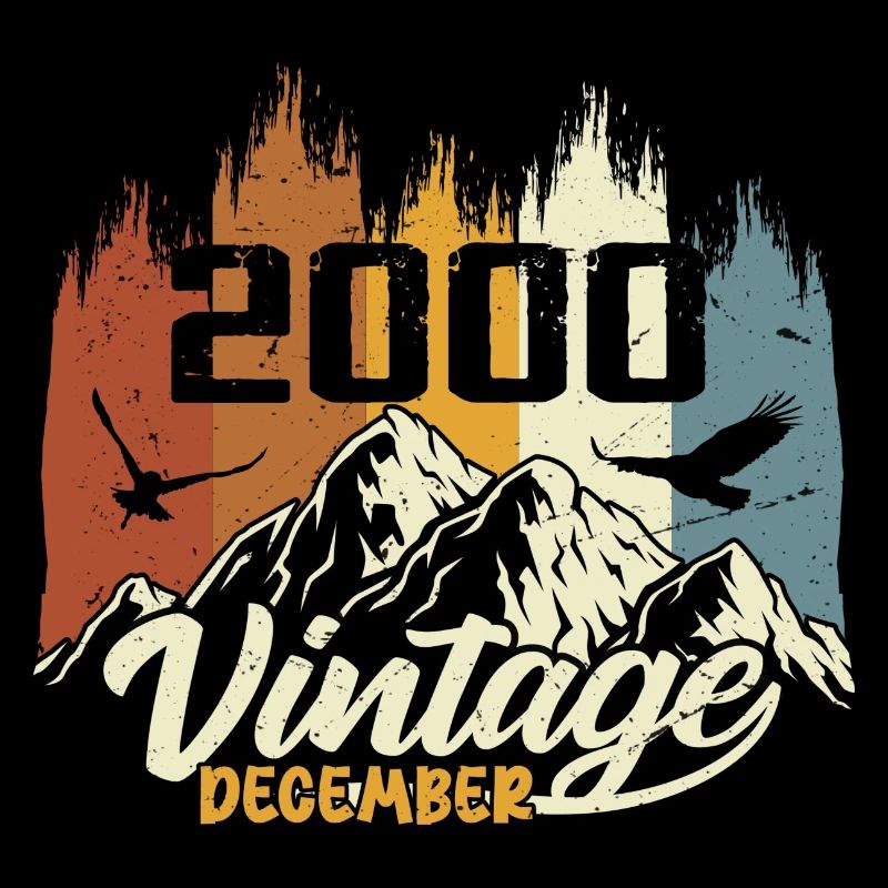 Cadeau d’anniversaire né en décembre 2000