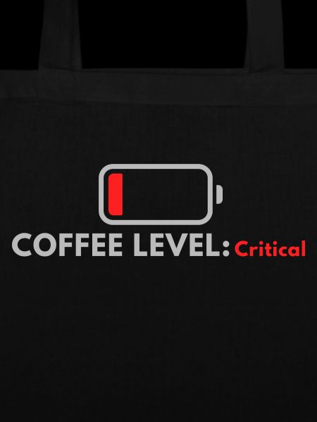 Coffee Level: Critical